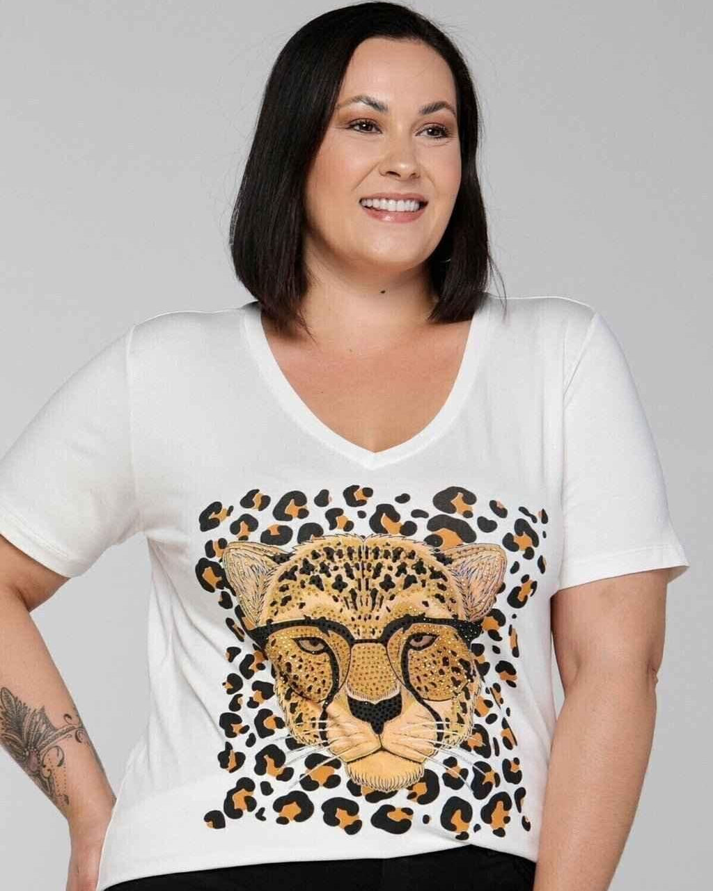 T-shirt Poder Felino