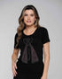 T-Shirt Santa Strass
