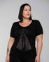 T-Shirt Santa Strass