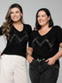 T-shirt Sintonia Strass