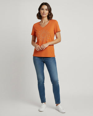 T-shirt Sol Strass - Divina Garota