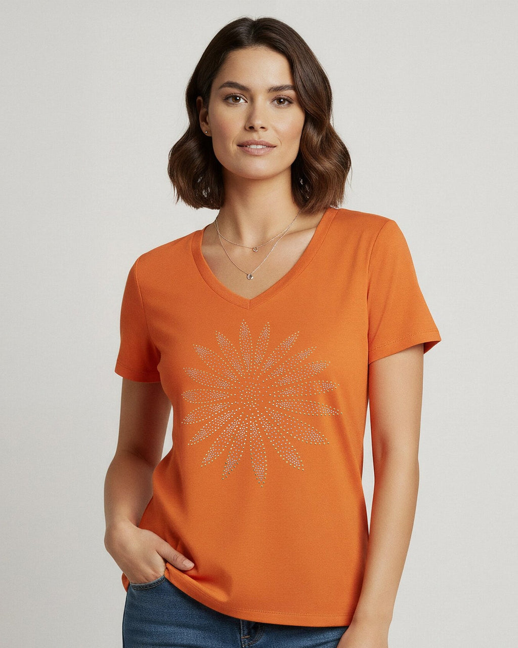 T-shirt Sol Strass - Divina Garota