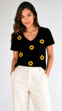 T-Shirt Sunflower - Divina Garota
