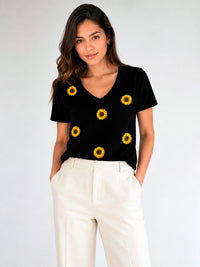 T-Shirt Sunflower - Divina Garota