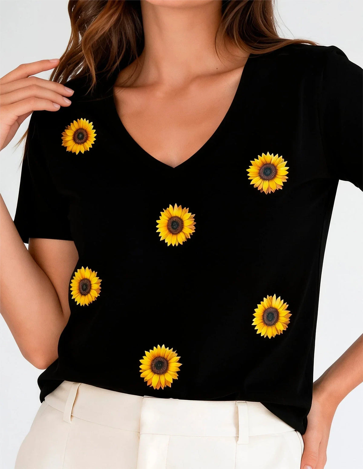 T-Shirt Sunflower - Divina Garota