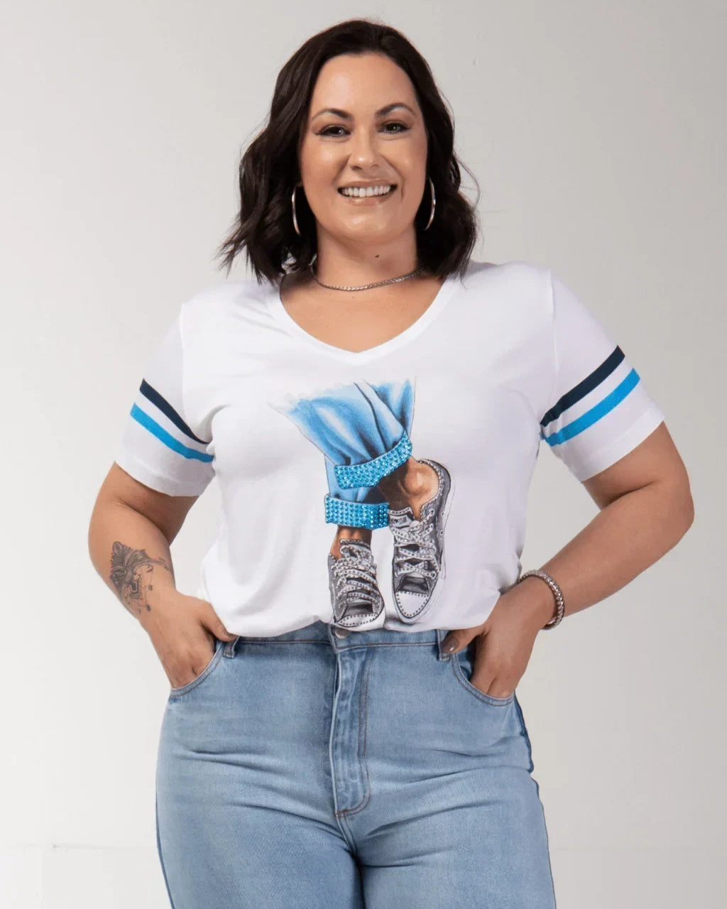 T-shirt Tênis All Jeans - Divina Garota