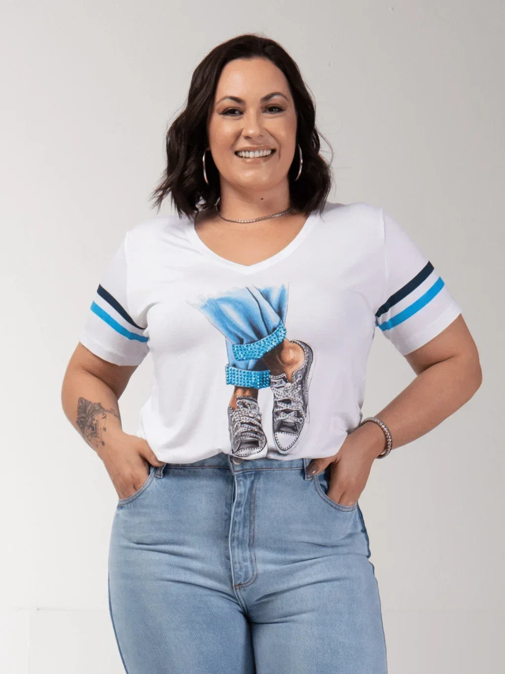 T-shirt Tênis All Jeans - Divina Garota