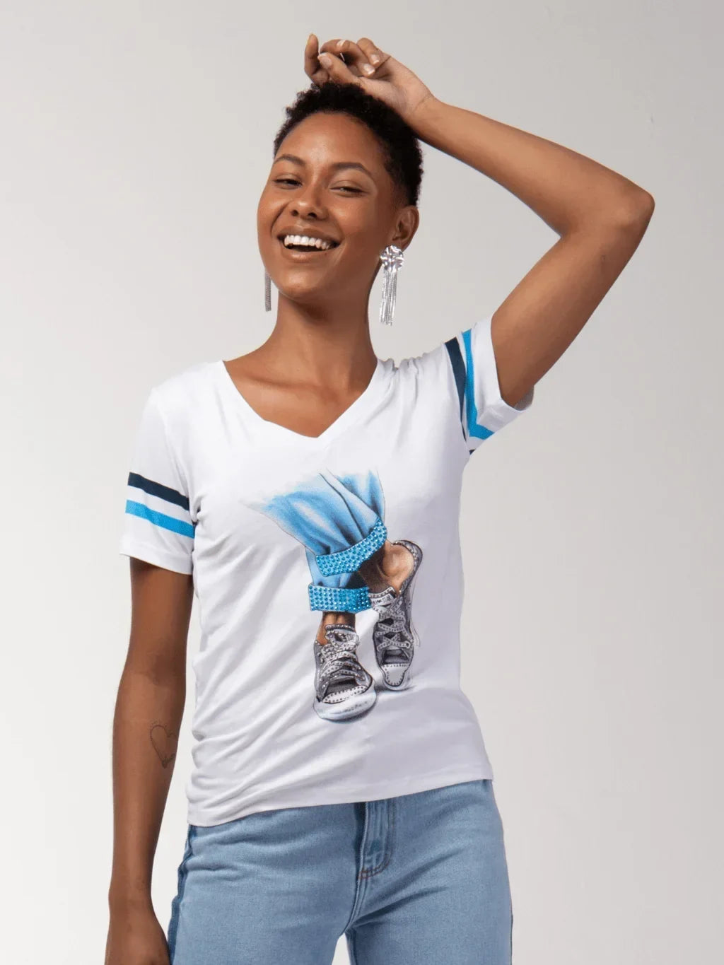 T-shirt Tênis All Jeans - Divina Garota