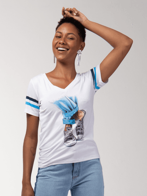 T-shirt Tênis All Jeans - Divina Garota