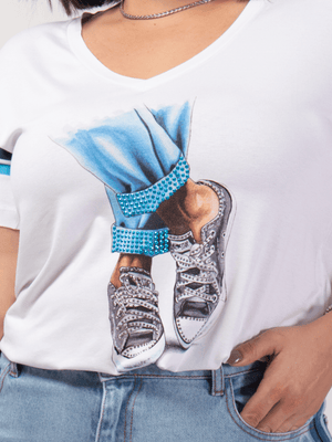 T-shirt Tênis All Jeans - Divina Garota