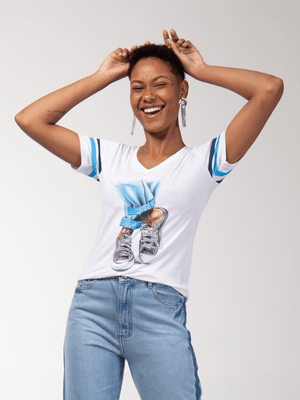 T-shirt Tênis All Jeans - Divina Garota