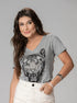T-shirt Tigre - Divina Garota