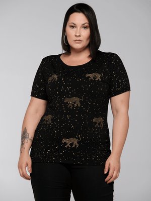 T-shirt Tigres Poá - Divina Garota