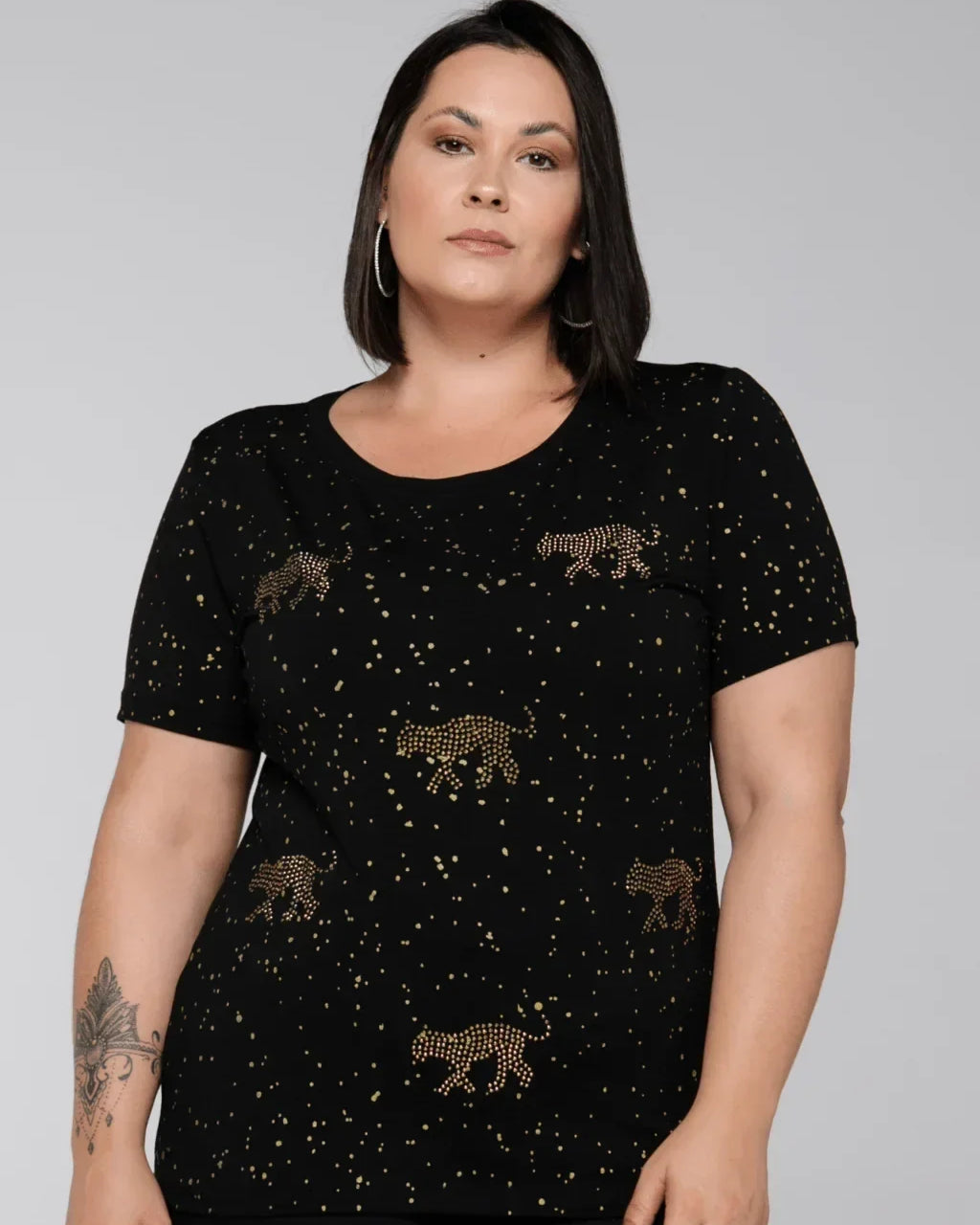T-shirt Tigres Poá - Divina Garota