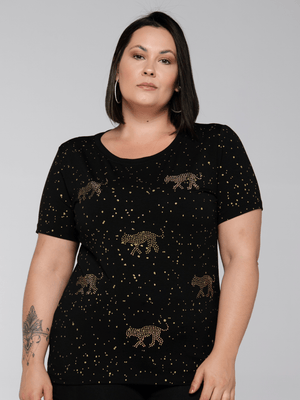 T-shirt Tigres Poá - Divina Garota