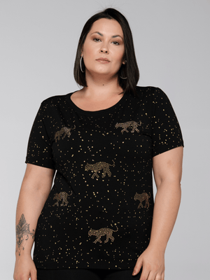 T-shirt Tigres Poá - Divina Garota