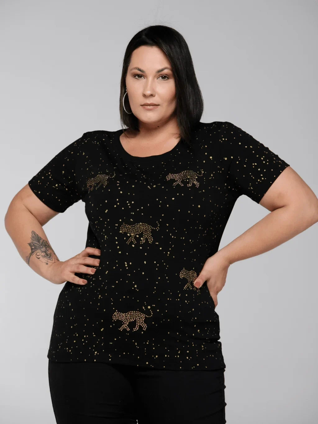 T-shirt Tigres Poá - Divina Garota