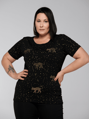 T-shirt Tigres Poá - Divina Garota