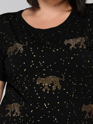 T-shirt Tigres Poá - Divina Garota