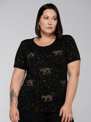 T-shirt Tigres Poá - Divina Garota