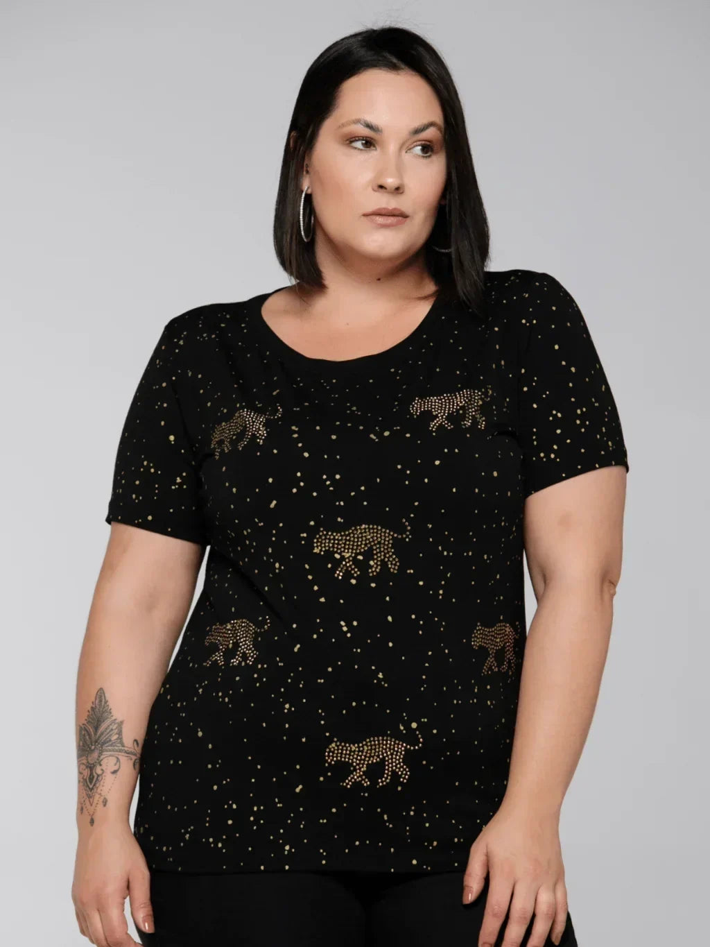 T-shirt Tigres Poá - Divina Garota