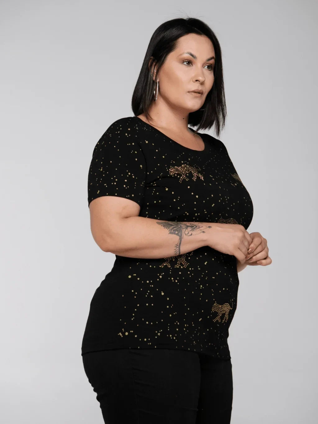 T-shirt Tigres Poá - Divina Garota