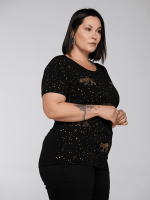 T-shirt Tigres Poá - Divina Garota